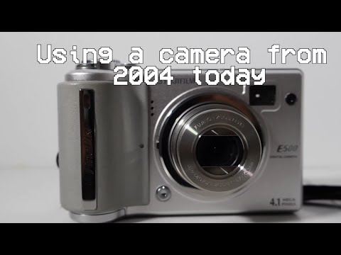 Using a 20 year old digicam for photos and video the Fuji Finepix