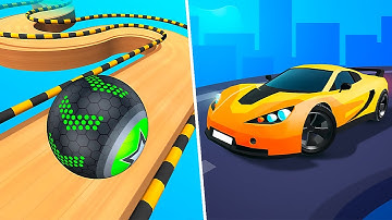 Race Master 3D vs Going Balls - All Levels Gameplay Walkthrough Android & IOS - NEW APK!