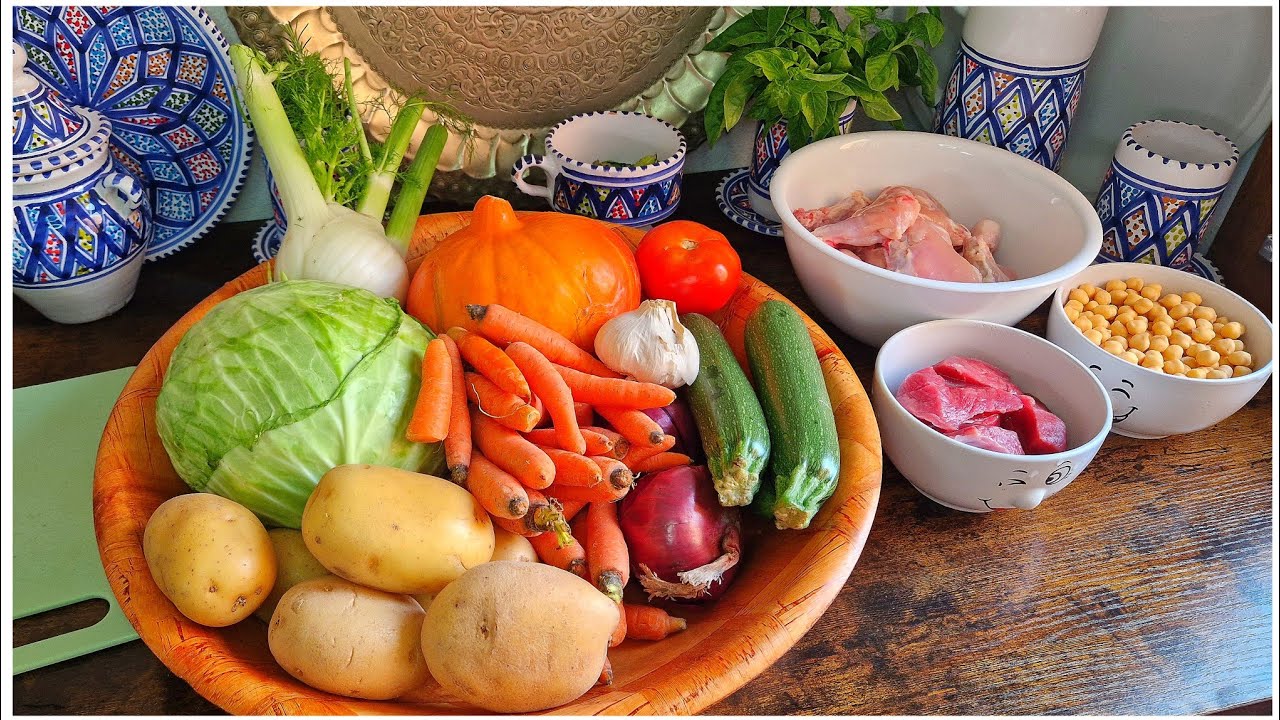  باتش كوكينغ تونسي ماكلة اسبوع كامل batch cooking tunisien 