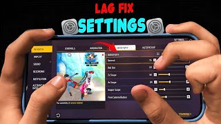 I SWEAR YOUR PHONE WILL NEVER LAG AFTER  THIS SETTINGS⚙️🔥|| LAG FIX SETTING IN FREE FIRE 2026 !!
