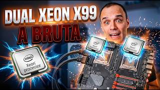 Dual Xeon! A BRUTA! MACHINIST X99 D8 MAX | Rica Tech Zone