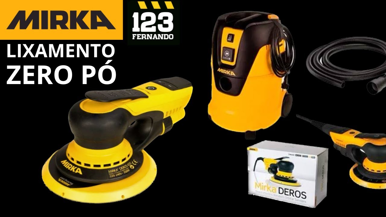AUMENTE SEU LUCRO COM LIXAMENTO ZERO PÓ MIRKA DEROS E LIXAS