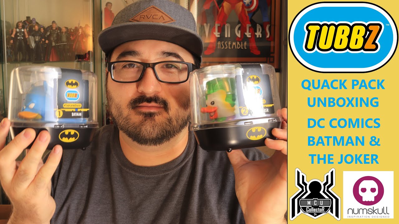 Numskull Designs TUBBZ Cosplaying Ducks Quack Pack Unboxing DC Comics ...