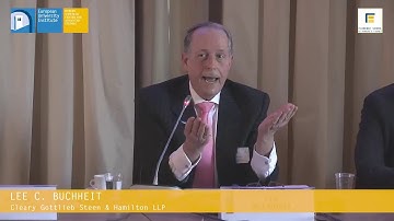 Lee Buchheit, on debt restructuring as "burden sharing decision"