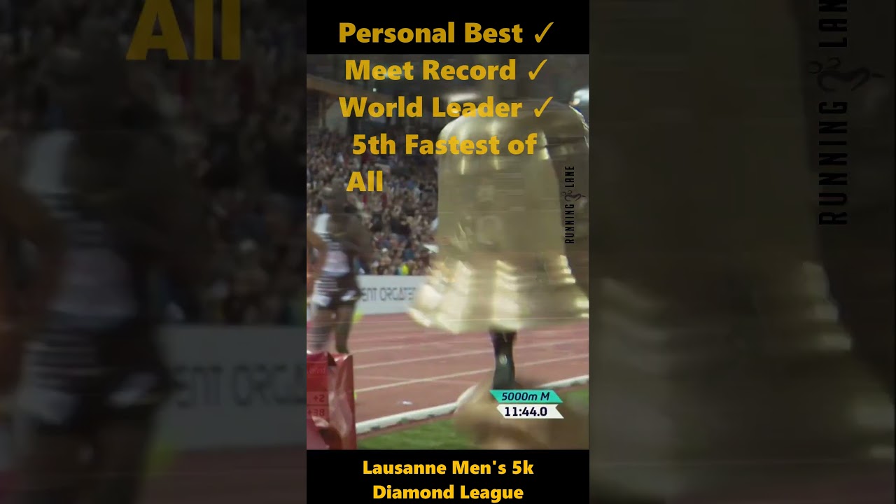 GUTSY Race to beat 5k WR Holder in Final Sprint - Ethiopian Berihu Aregawi 