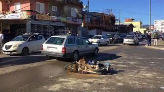 Aksident ne elbasan, treni perplas motorin |abc news albania