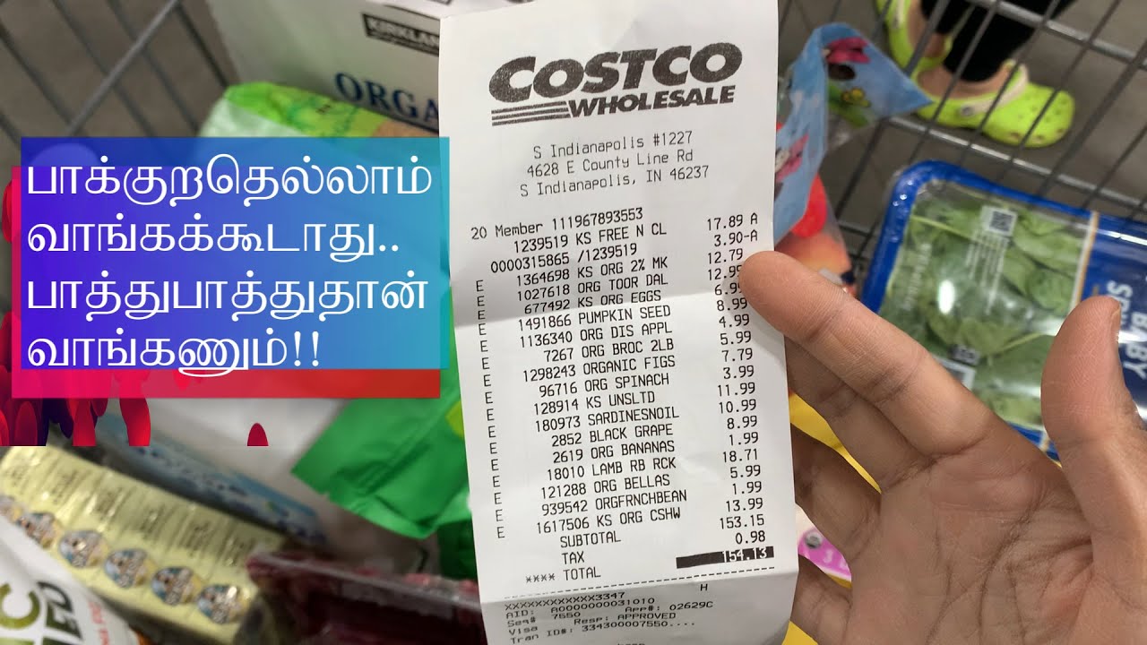 Healthy shopping at Costco USA