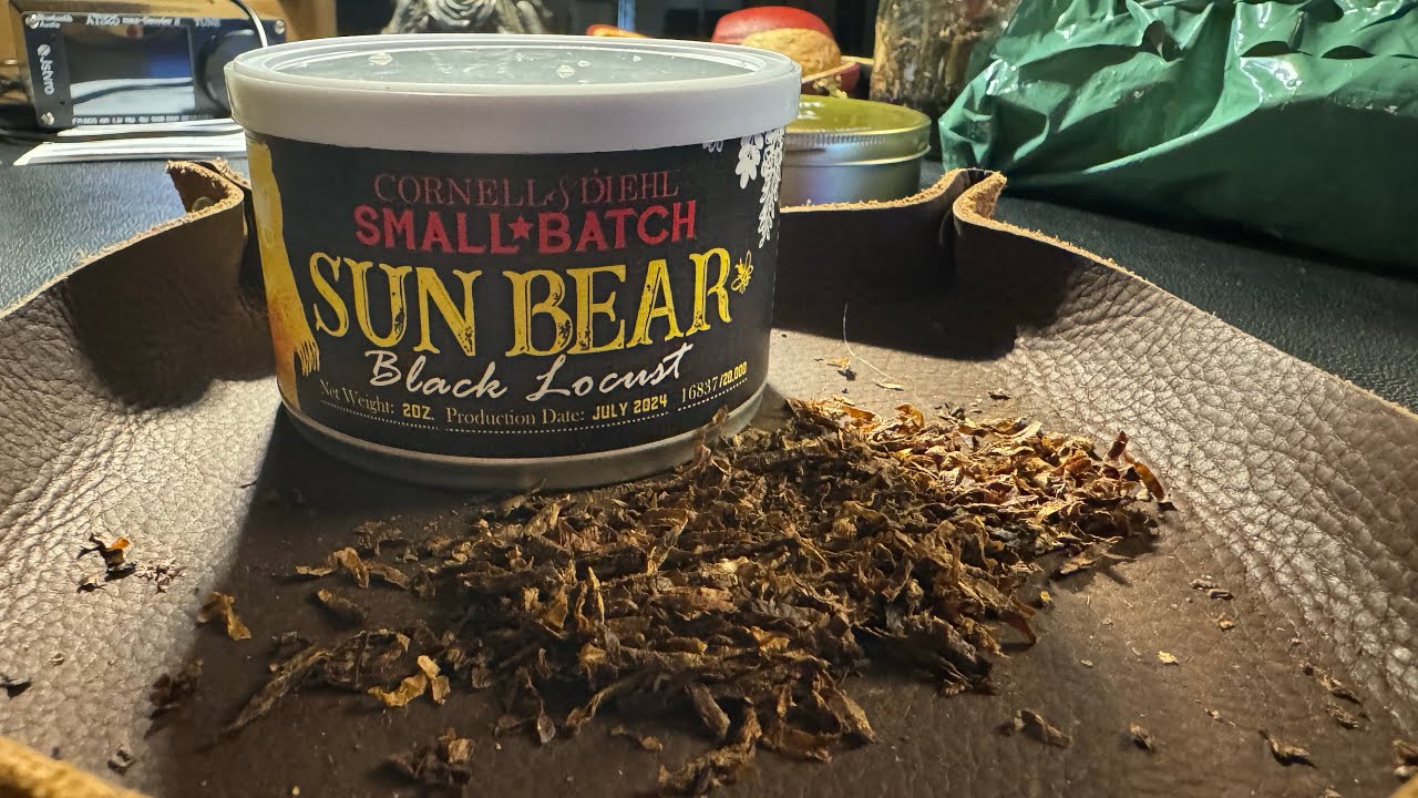 sun bear black locust tobacco : r/PipeTobacco Review of C&D Small Batch