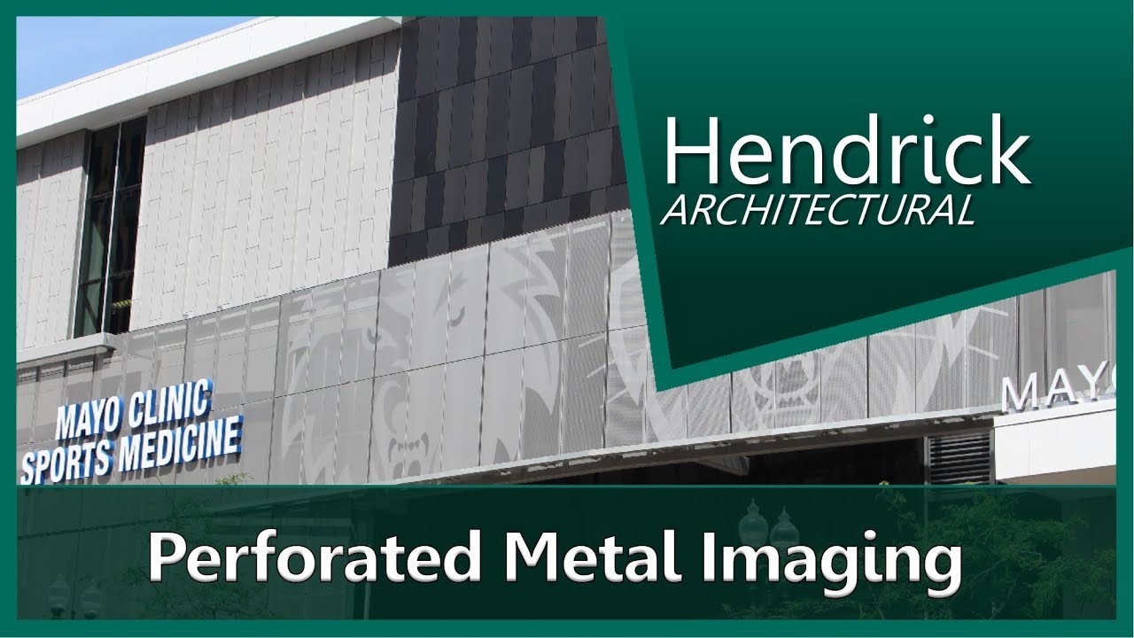 ▶ Perforated Metal Imaging - Architectural Sheet Metal Work