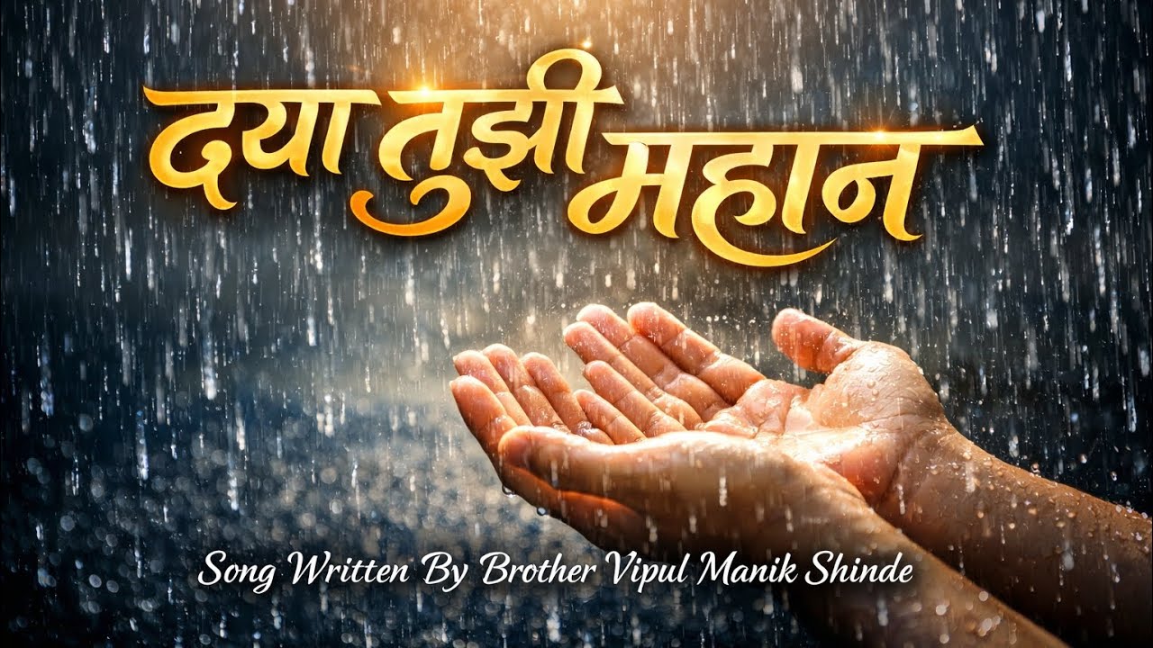 दया तुझी महान रे प्रभू ख्रिस्ता | Marathi Christian Song 2026