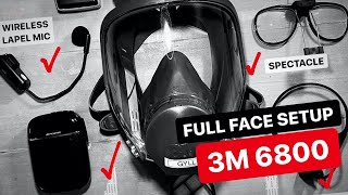 3M Full Face Reusable Respirator 6800