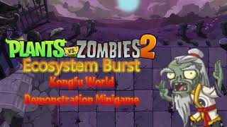 Plants Vs Zombies 2 Project Ecosystem Burst | Kongfu World Demonstration Minigame screenshot 5