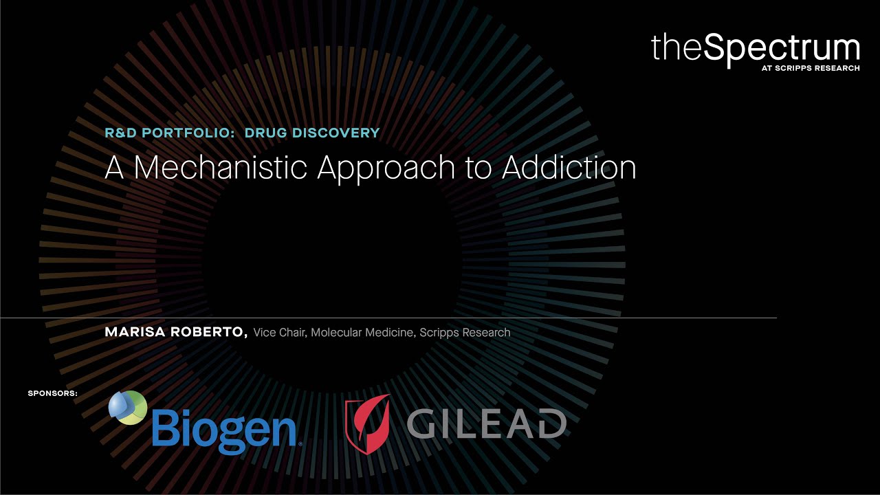 A Mechanistic Approach to Addiction: R&D Portfolio: Drug Discovery