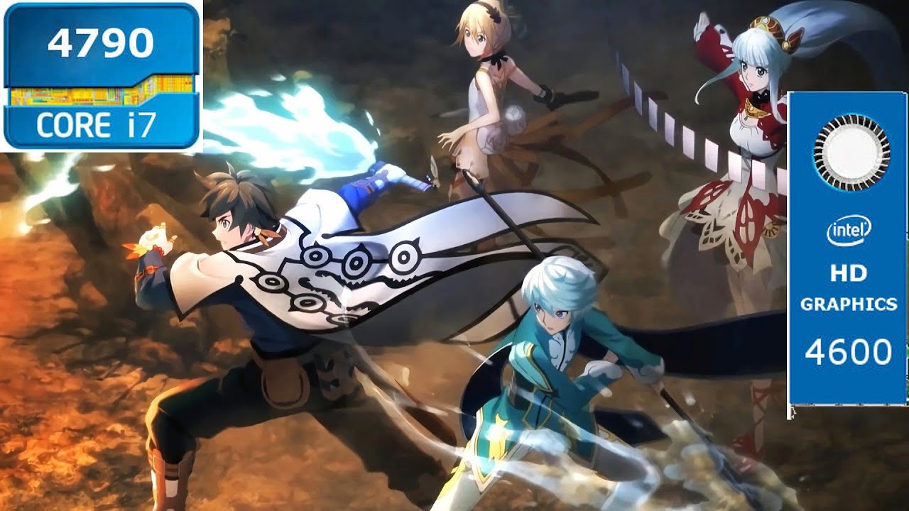 Tales of Zestiria Intel HD 4600 (Low End Pc) YouTube