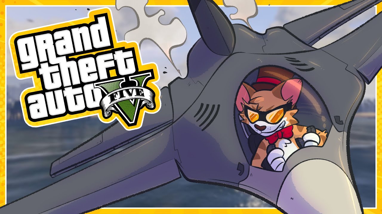 Hydra Jet Fun, Stealing The Moon, Explosions - GTA 5 Funny Moments