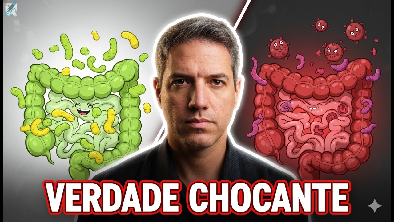 A VERDADE CHOCANTE sobre o JEJUM Intermitente e seu Intestino (Nova Evidência 2025)