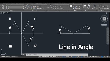 Line Draw in Angle- Hindi #DScadtraining #msme #ppdc #cad #meerut #saini #dinesh #AutoCAD