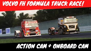 [Assetto corsa] Racing a Volvo FH Formula truck!!  ONBOARD ACTION CAM