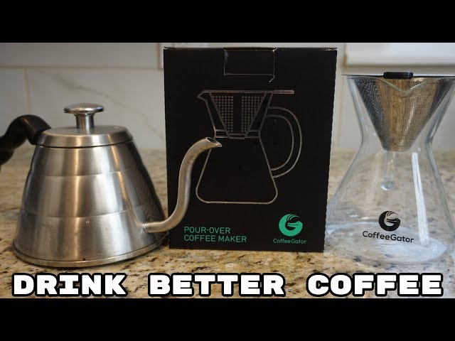 Coffee Gator Pour Over Coffee Maker 