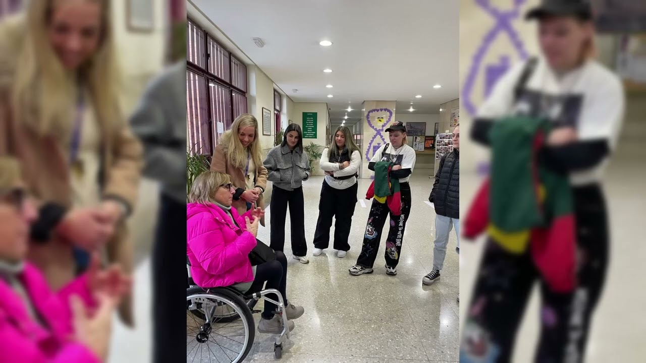 EXPOSICIÓN FOTOGRÁFICA 25N DEL CENTRO OCUPACIONAL ORIOL EN EL IES GABRIEL MIRÓ