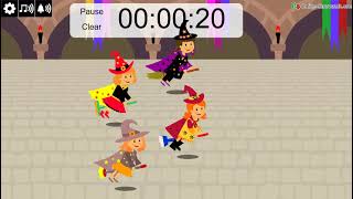 1 Minute Witch/Wizard Race Timer