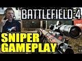 Battlefield 4  sniper srr61 multiplayer gameplay  skyrroz
