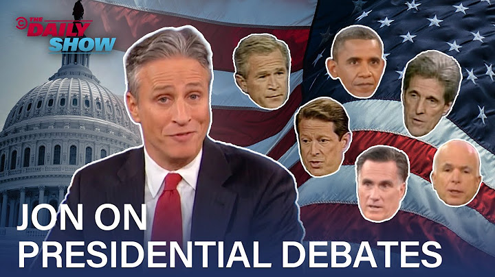 Jon Stewart Weighs In On Presidential Debates from 2000 to 2012 | The Daily Show