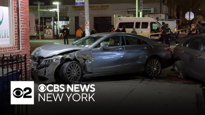 5 Hurt In Crash In Brooklyn After Driver Strikes Pedestrians Parked Car