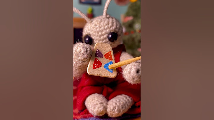 POV: beetle friend does your wooden makeup ASMR 🪵 #asmrroleplay #comfort #crochet #asmrsounds