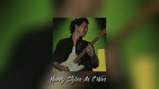 Harry Styles - As it was (Sped up song)