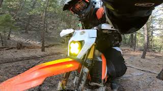 KTM300xc tpi with TSP Head - Low Compression Insert demo