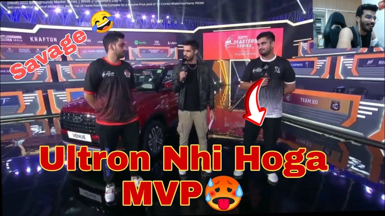 Snax Reaction On TX Mavi Troll Ultron in Interview in NodwinLan 🥵 