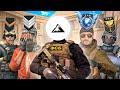 Бүх цолны хүмүүстэй тоглож үзэв. Part #1 | Standoff 2