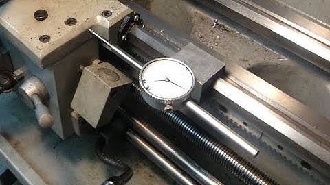 Making a Lathe Ways Dial Indicator Holder
