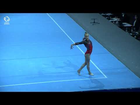 Angelina MELNIKOVA (RUS) - 2021 Artistic Europeans - Qualification floor