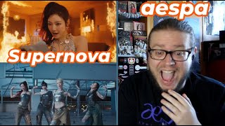 aespa 에스파 'Supernova' MV REACTION | MY can't handle the heat..