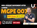 MGPE 007 IGNOU Important Question Answers 2025 | Non-Violent Movement after Gandhi | Unimark Classes