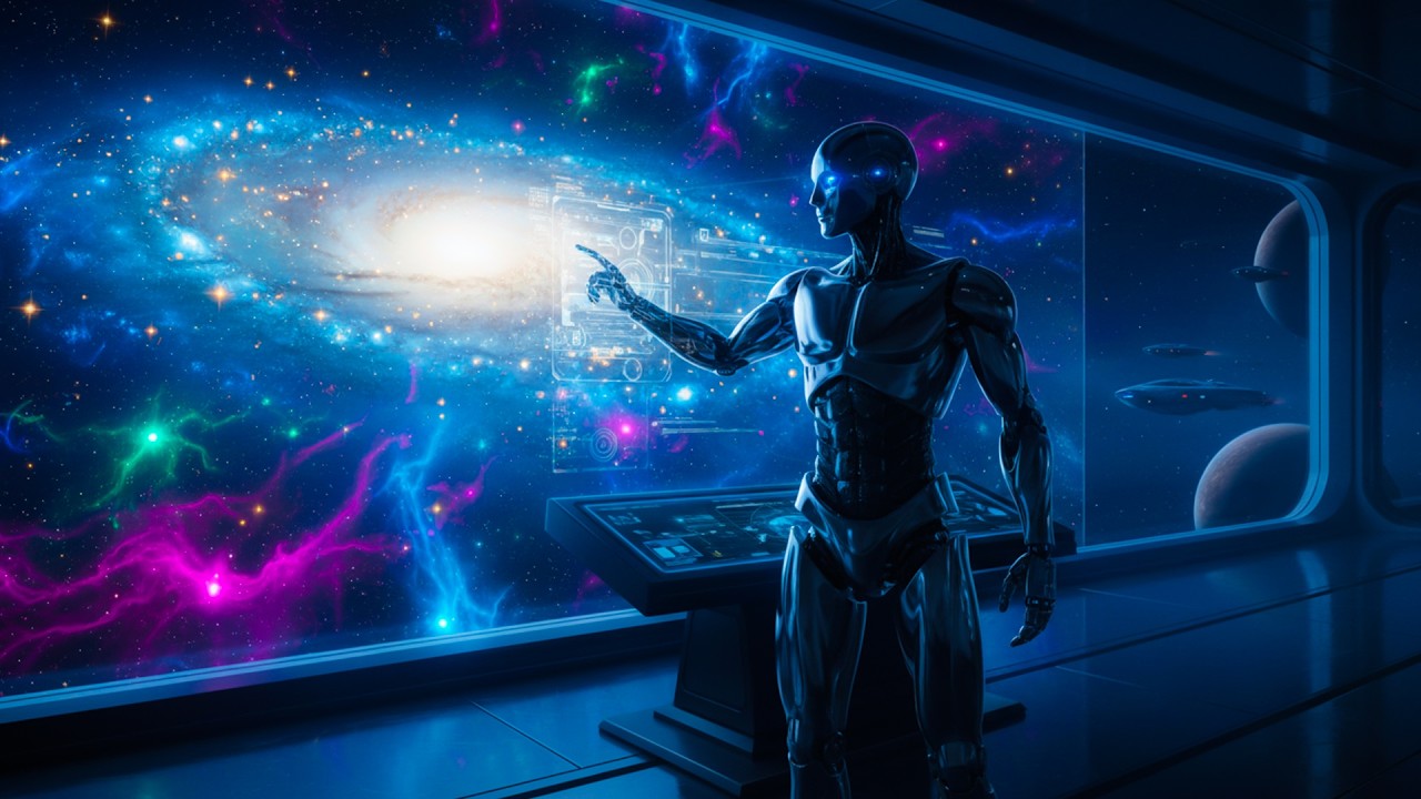 The City Beyond Consciousness — Dark Psychedelic Space Ambient | Alien Neon Reality | 4K