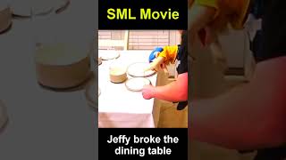 SML Movie Jeffy broke the dining table #sml #smlmovie #smljeffy #funny
