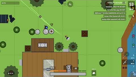 surviv.io players killing themselves with mines be like...