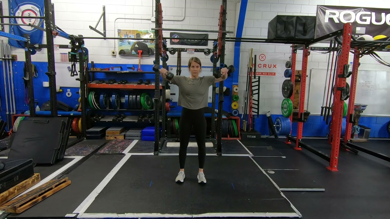 Dumbbell Bent Arm Lateral Raises