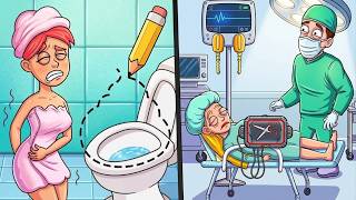 DRAW FUNNY STORY vs HIDE MY PROF - Satisfying PUZZLE Double Gameplay ASMR (android/ios) screenshot 1