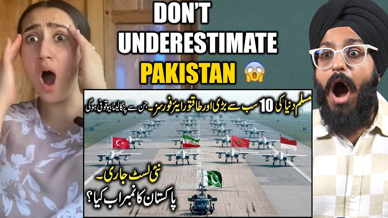 Indian Reaction to Top 10 Strongest Muslim Air Forces In The World | Raula Pao