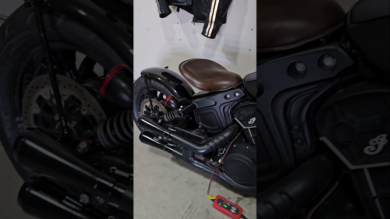 Indian scout Bobber Sixty fender delete diy 