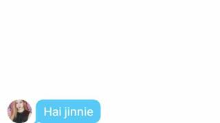 Texting story fake black pink indo screenshot 5