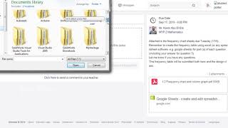 Edmodo Student Submission - Adding an Attachment using a PC