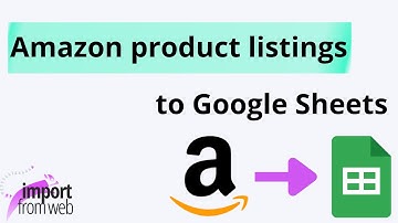 Extract product listings of any Amazon search directly from Google Sheets