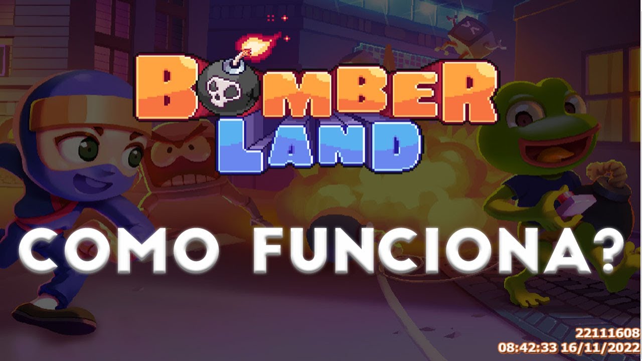 Bomber Land NFT - Como funciona? Jogo / Saque / Deposito