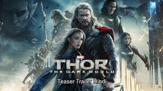 Thor The Dark World Teaser Trailer In Hindi. Marvel Studios India Hindi.