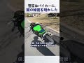 警官はバイカーに闇の秘密を明かした (@tsharabi4)